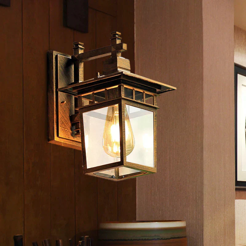 Maldo – Vintage Outdoor Wall Lantern Light