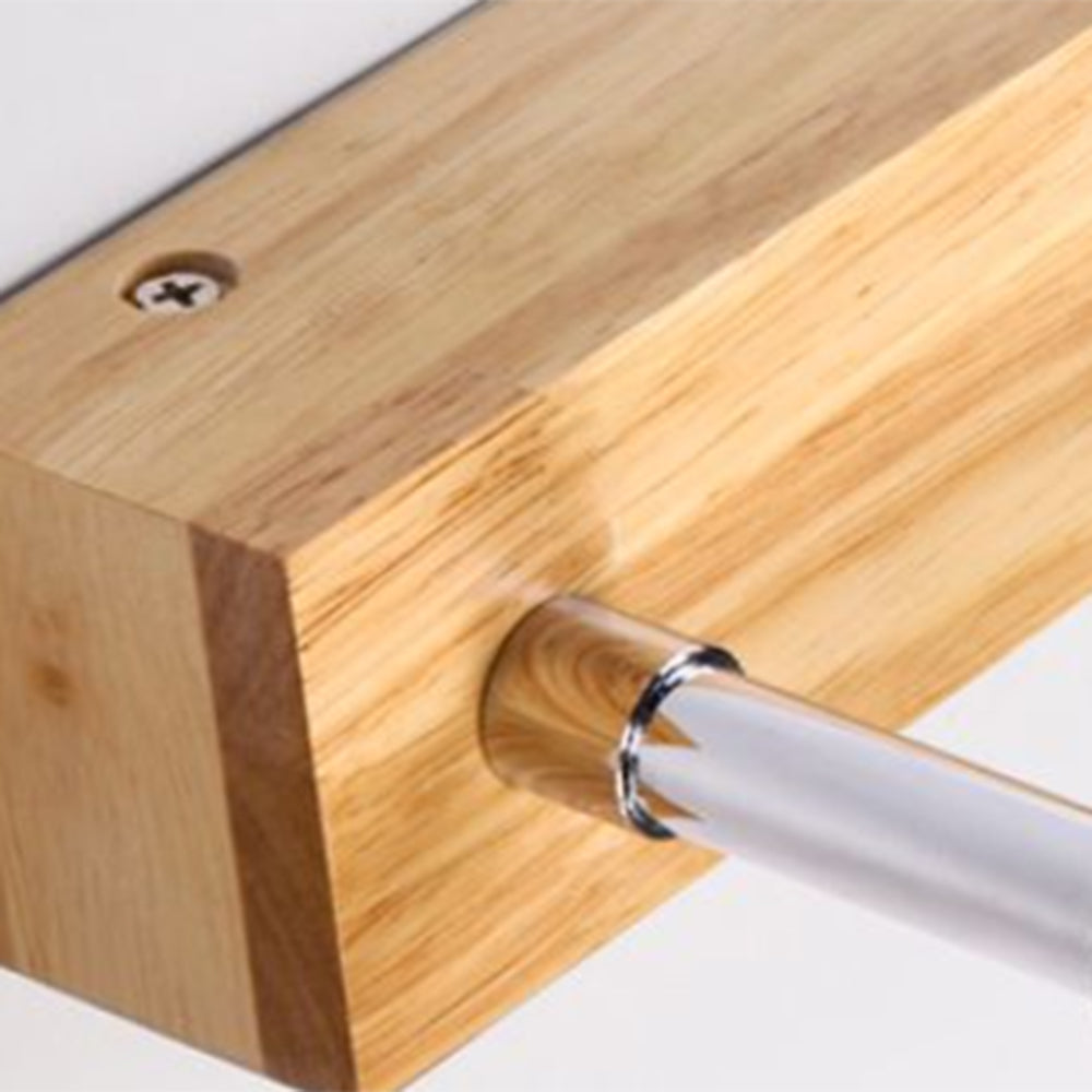 Elysium – Classic Wall Light with Metal and Wood Design