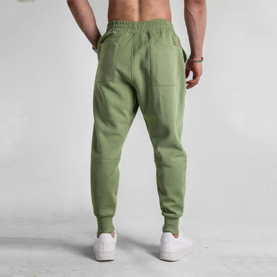 Sportieve katoenen joggingbroek voor heren