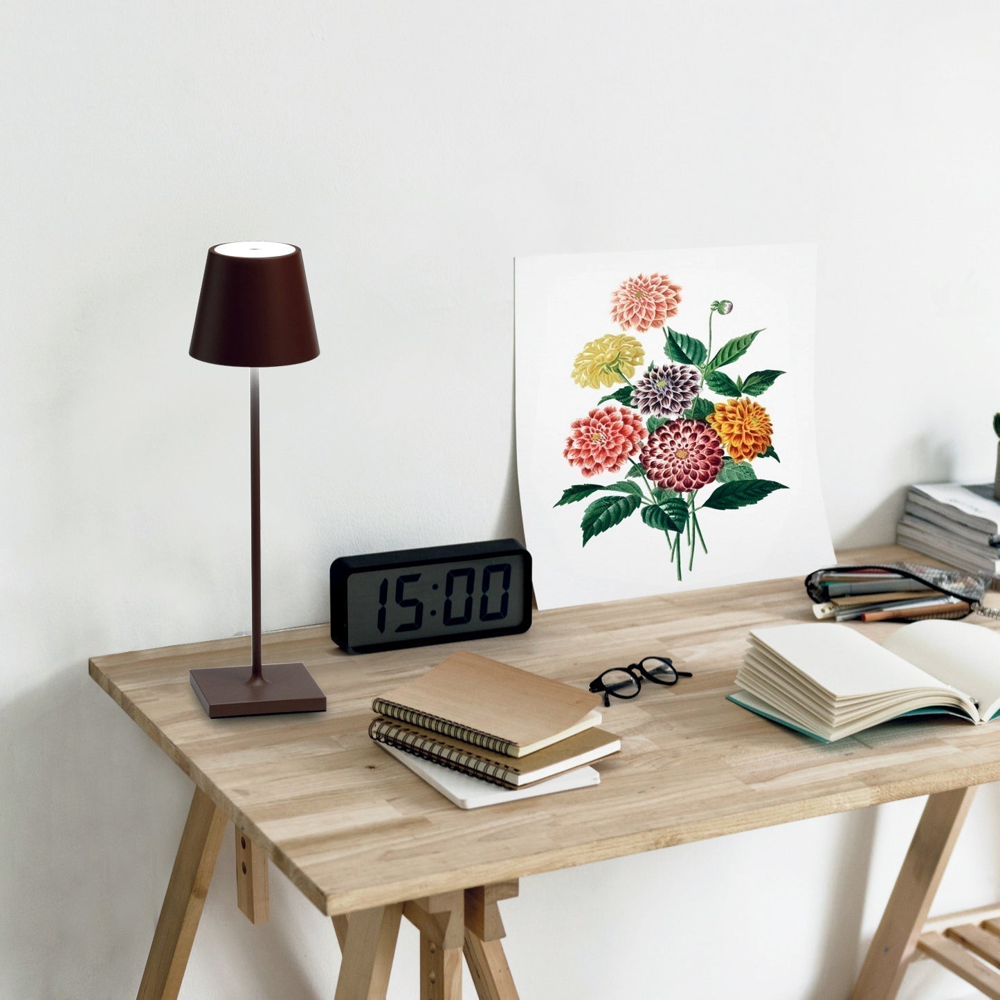 Temon - Rechargeable LED Table Lamp With Dimmer