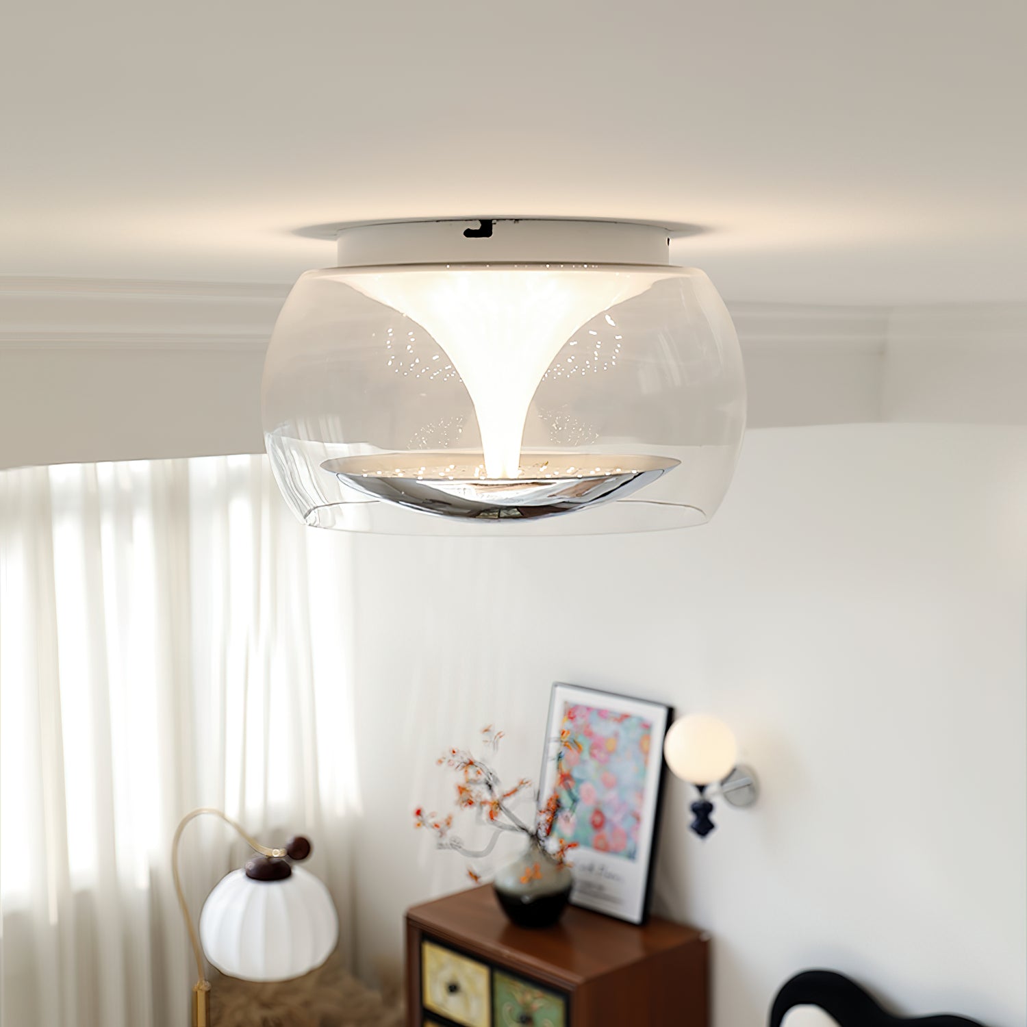 Eshara - Nordic Glass Pendant Ceiling Light