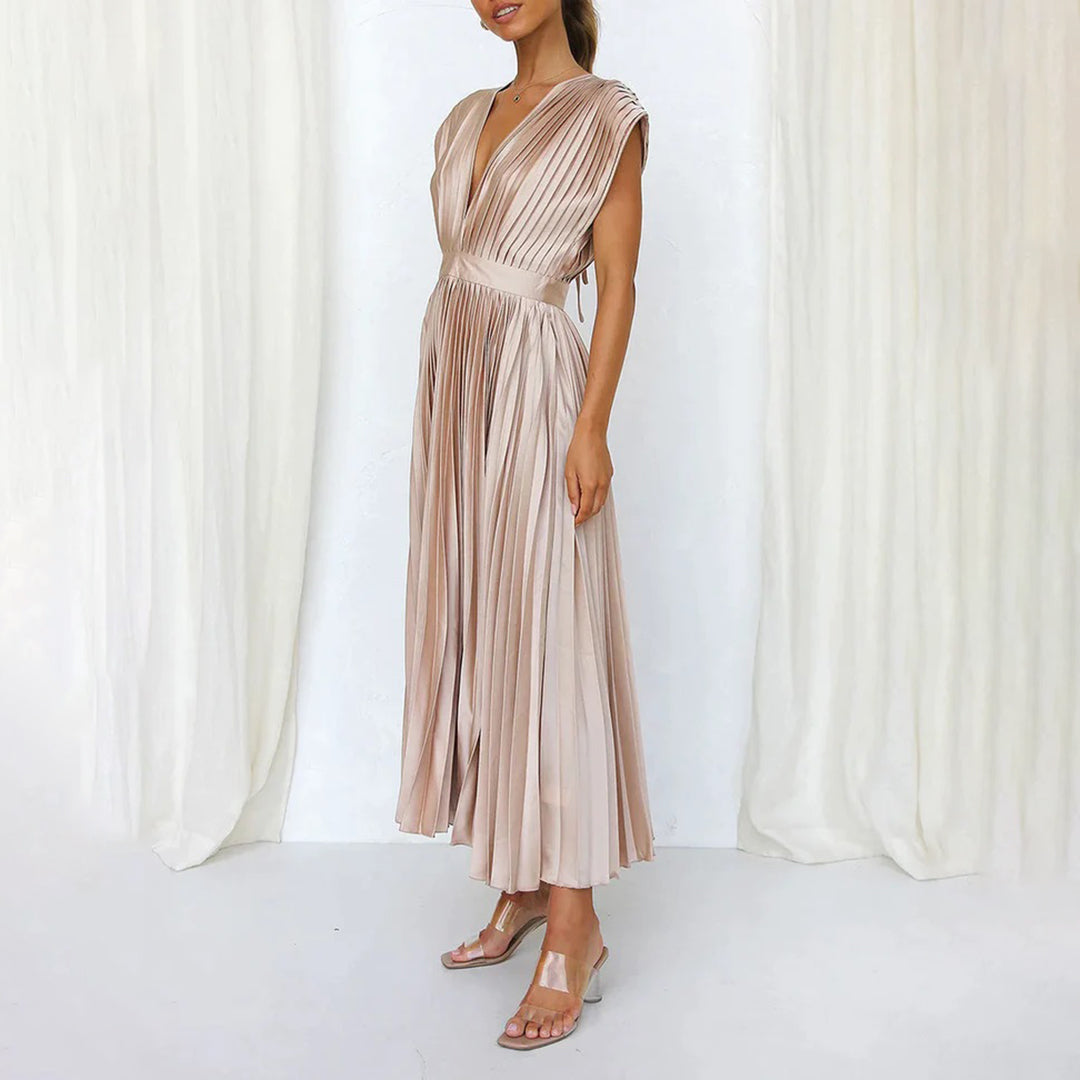 VILHELMINA - Elegante maxi jurk