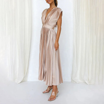 VILHELMINA - Elegante maxi jurk