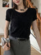 Piper | Stijlvolle Gebreide Top met Strikdetail
