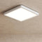 Quadreos - Square LED Ceiling Light Wood Frame
