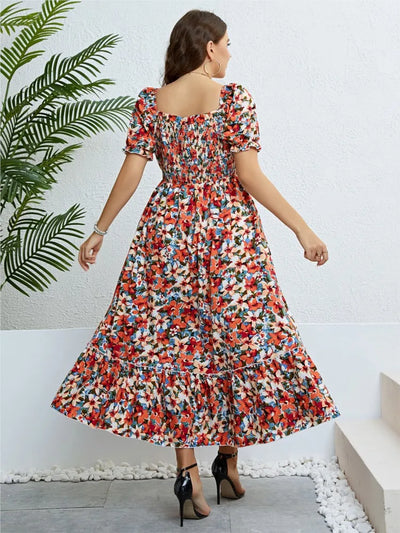 Alaia - Plus Size Zomer Strand Boho Jurk