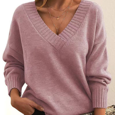 Joelle | Casual V-neck sweater