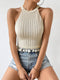Priya | Getextureerde Tanktop met Kwastjeszoom