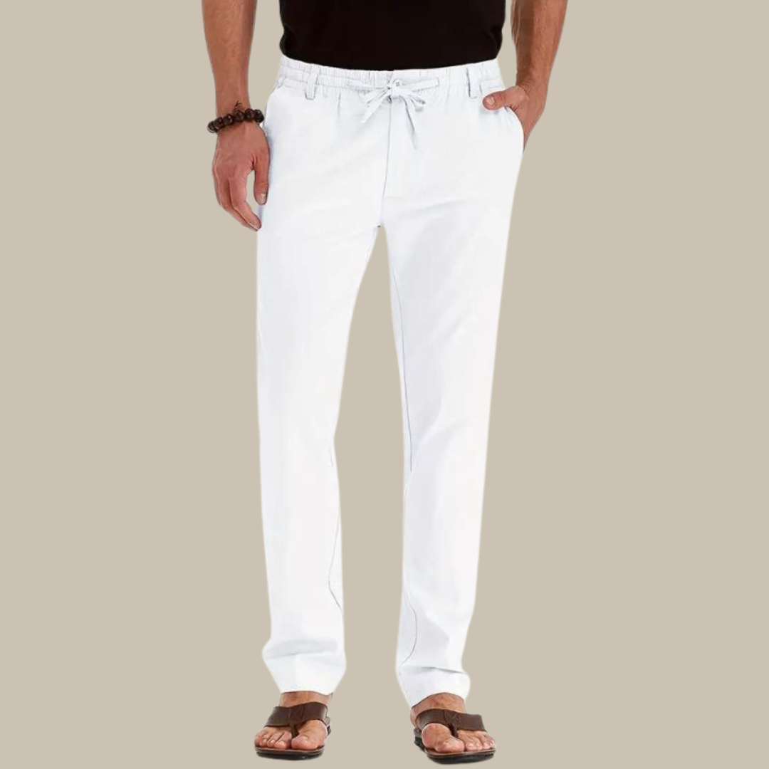Hugo | Casual summer pants with elastic waistband