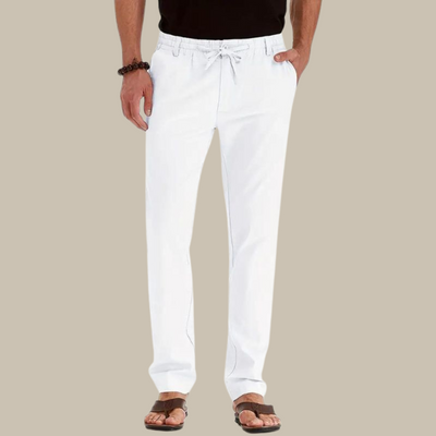 Hugo | Casual summer pants with elastic waistband