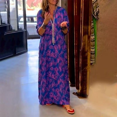 NAYA - Comfortabele casual maxi jurk