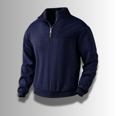 Hoogwaardige herensweater van merinowol