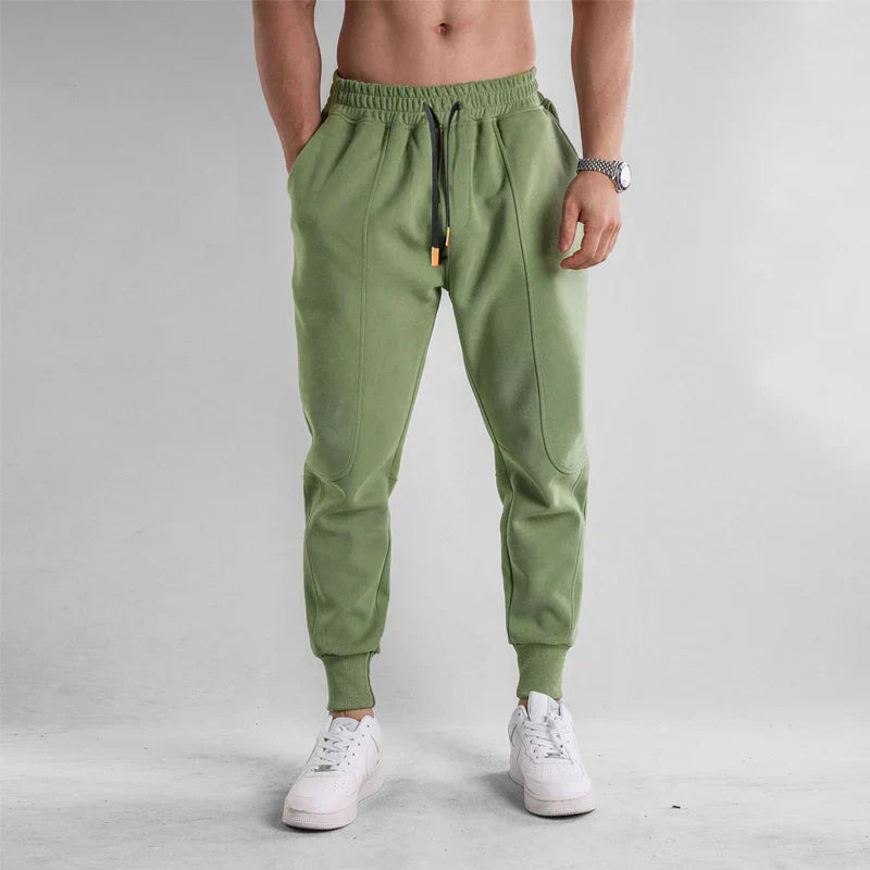 Sportieve katoenen joggingbroek voor heren