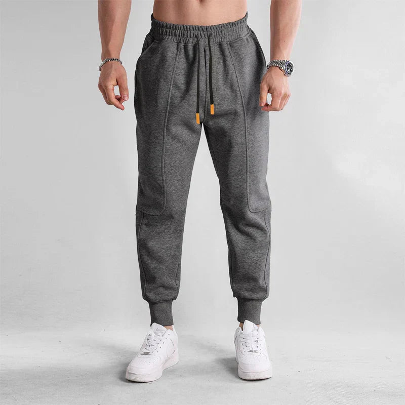 Sportieve katoenen joggingbroek voor heren