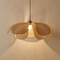 Solviera - Rattan Woven Petal Pendant Lamp