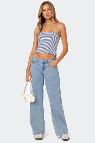 Lunette - The retro flair jeans with a low waist