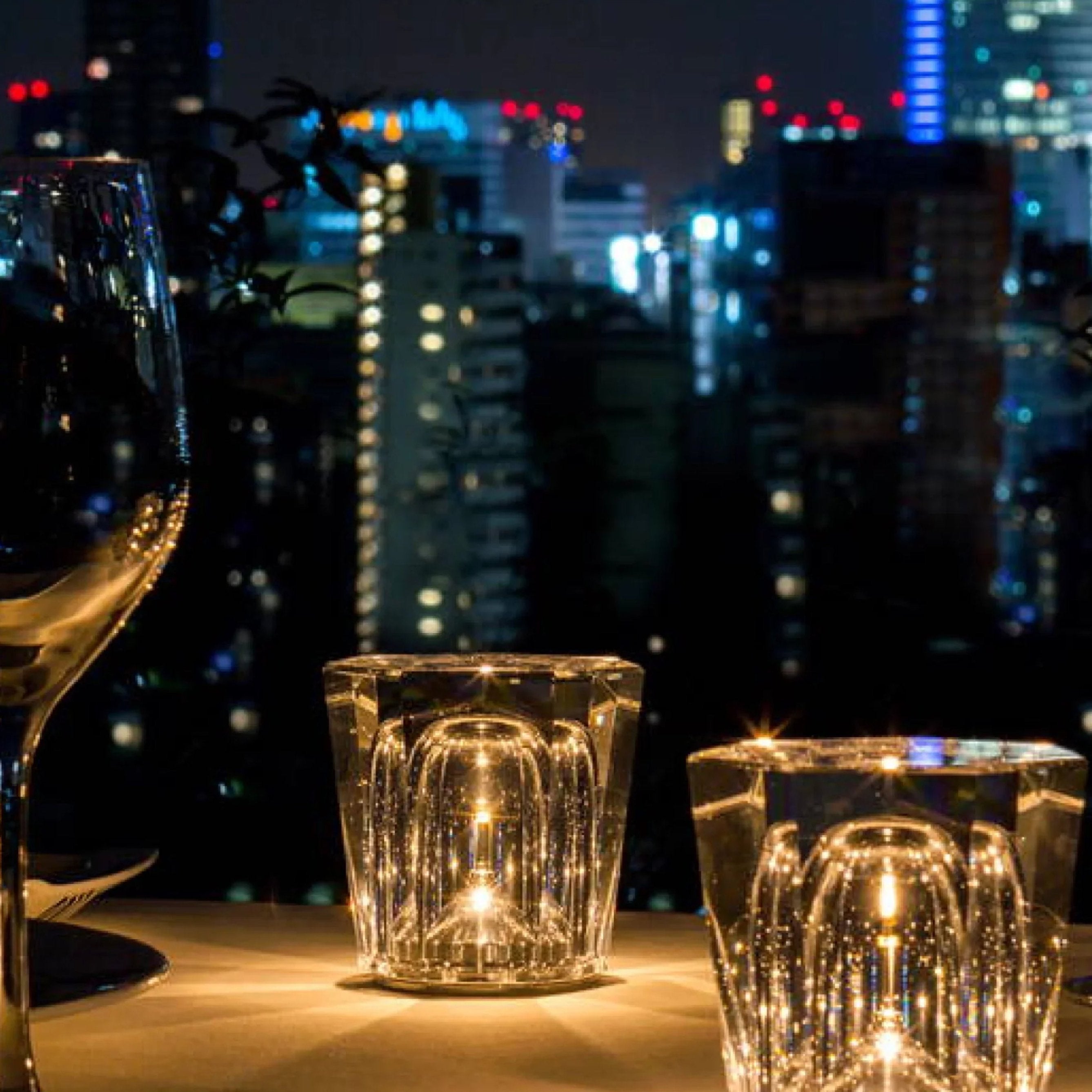 Liorael - Rechargeable LED Crystal Table Lamp Cordless Diamond Design
