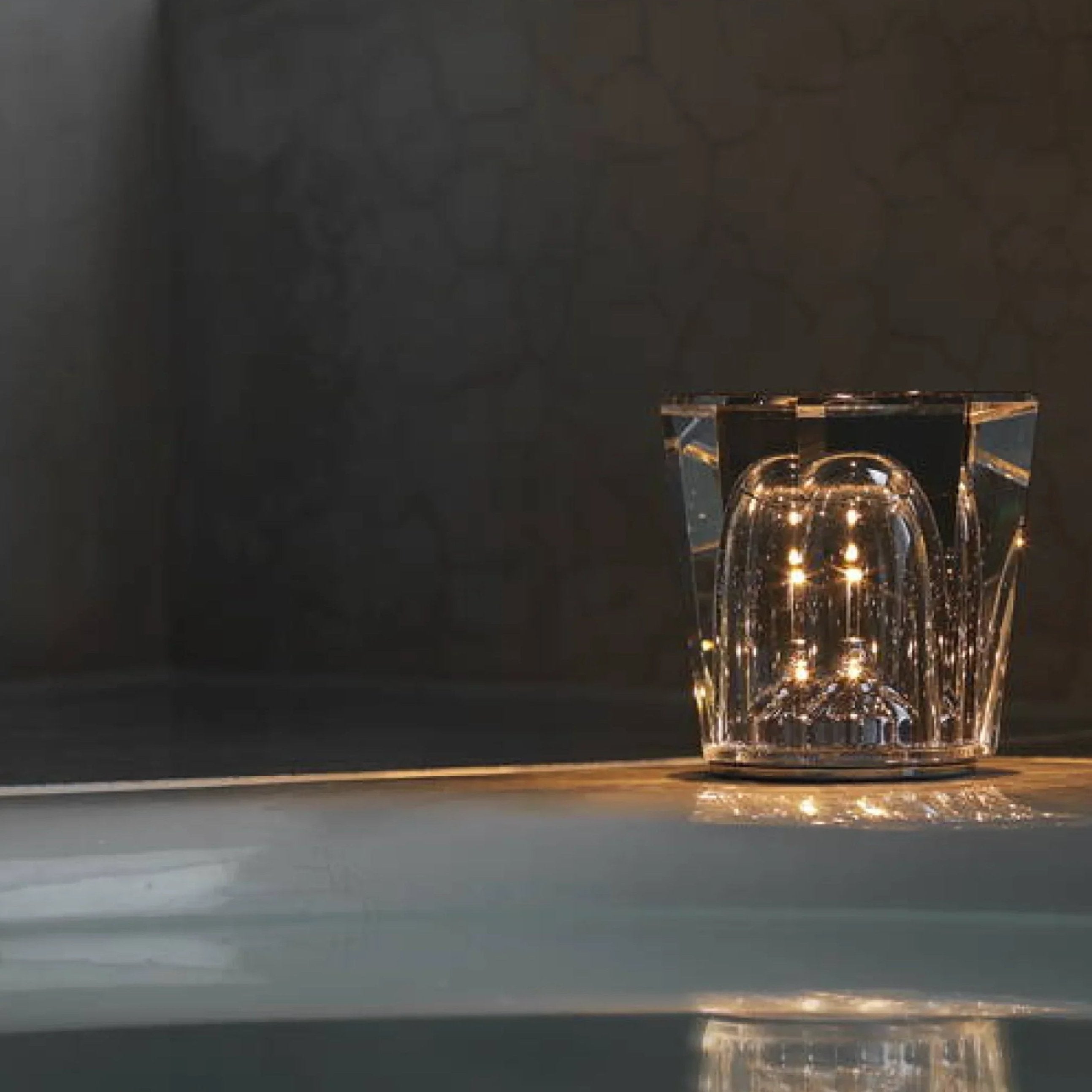 Liorael - Rechargeable LED Crystal Table Lamp Cordless Diamond Design