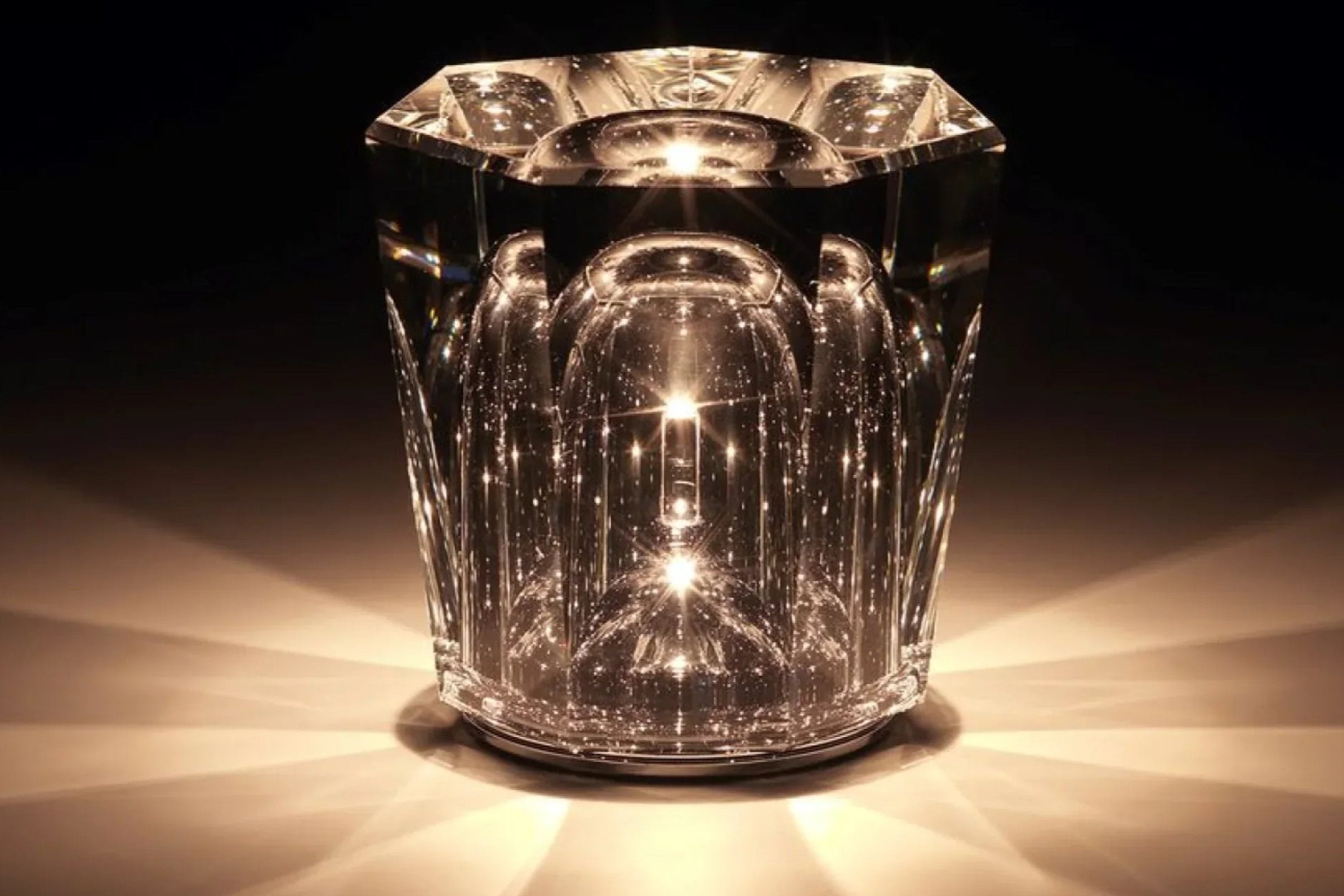 Liorael - Rechargeable LED Crystal Table Lamp Cordless Diamond Design