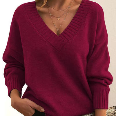 Joelle | Casual V-neck sweater