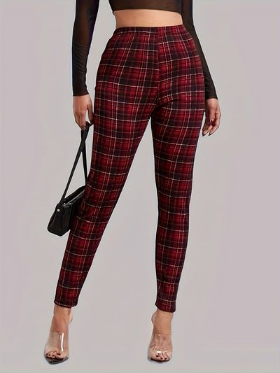 Rita | Print Skinny Leggings met Hoge Taille voor Dames