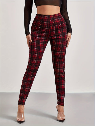 Rita | Print Skinny Leggings met Hoge Taille voor Dames