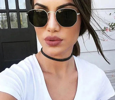 Paris – Metalen Frame Zonnebril Voor Dames – Modern & Minimal
