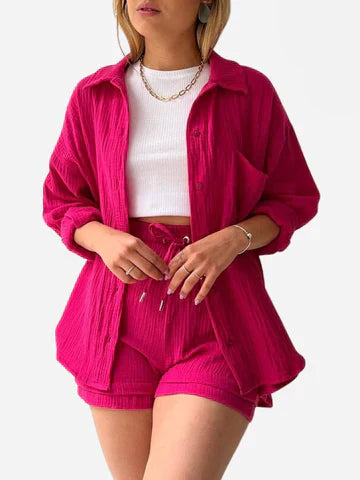 Meris - Casual Katoenen Zomerset