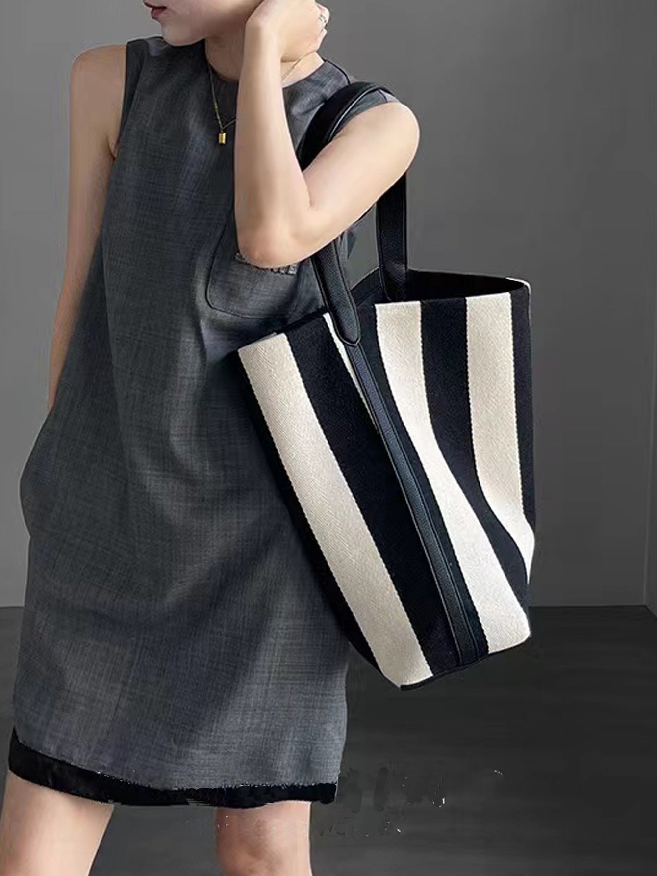 Rosie | Gestreepte Grote Tote Bag voor Dames
