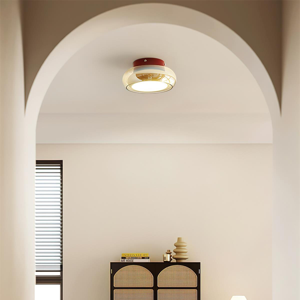 Aveline – Vintage Glass Ceiling Light