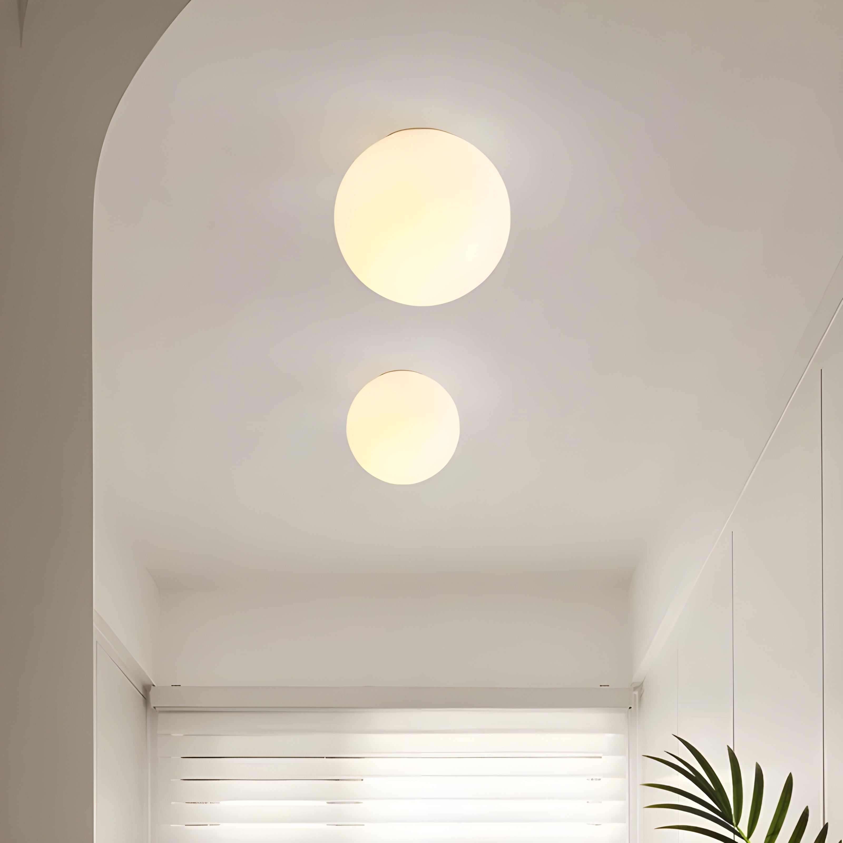 Carnad - Modern Frosted Glass Wall Lamp