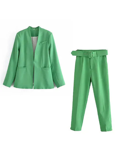 Gabriella - Classic Blazer and Trousers
