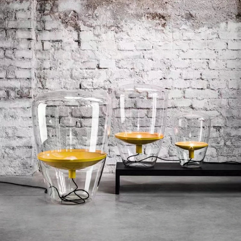 Norivelle – Scandinavian Glass LED Table Lamp