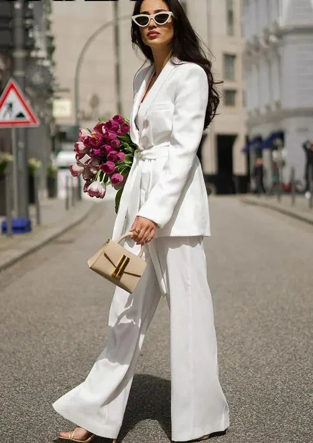 Halina - Blazer Set with Pants