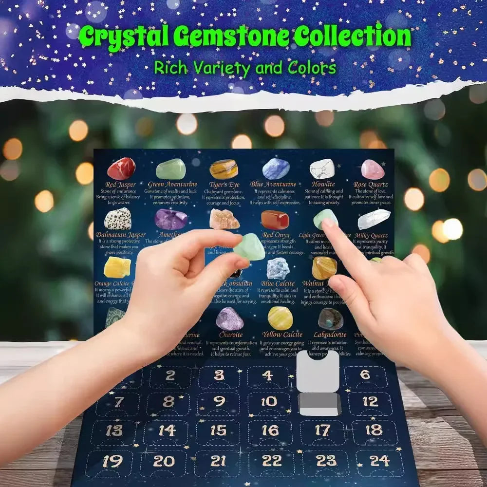 GemSparkle – Gemstone Children's Advent Calendar – Magic &amp; Discovery