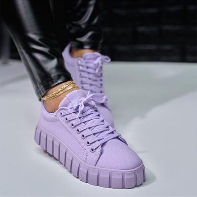 Dania - Orthopedische Damessneakers met Plateauzool