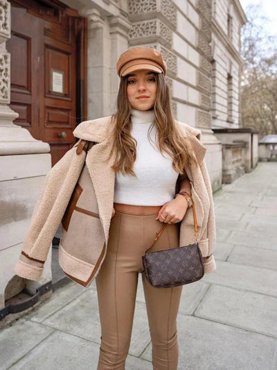 Lucrecia - Elegant Soft Coat for Women