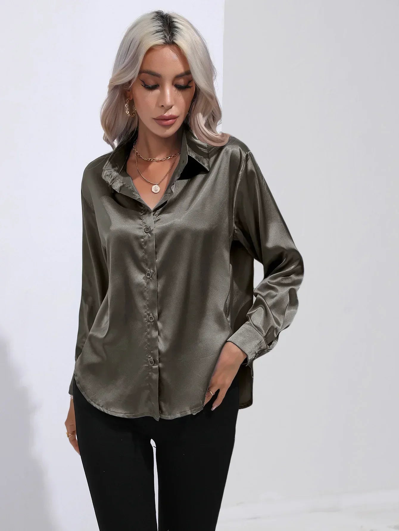 Isotta - Satin Blouse