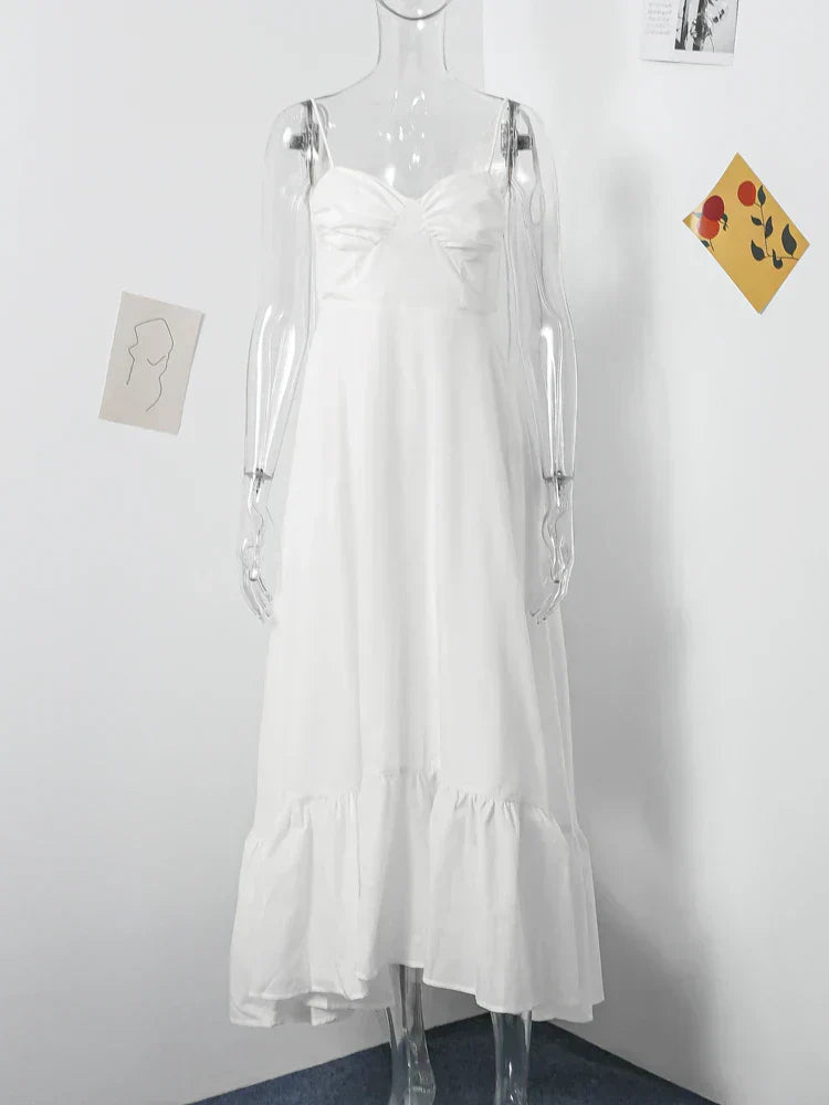 Jessika - Casual witte jurk