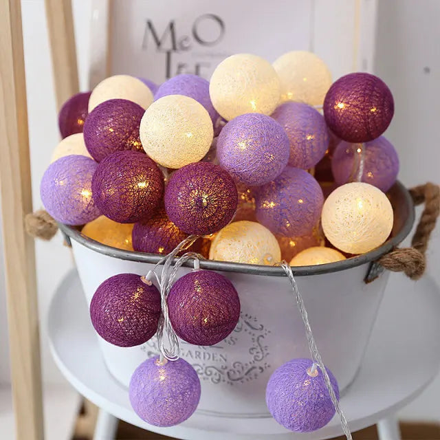 Elunéra – LED Cotton String Lights