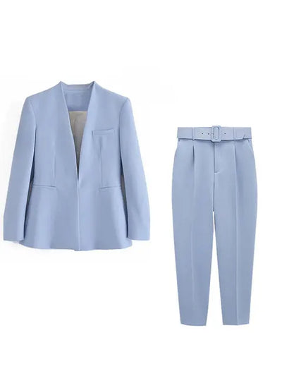 Gabriella - Classic Blazer and Trousers