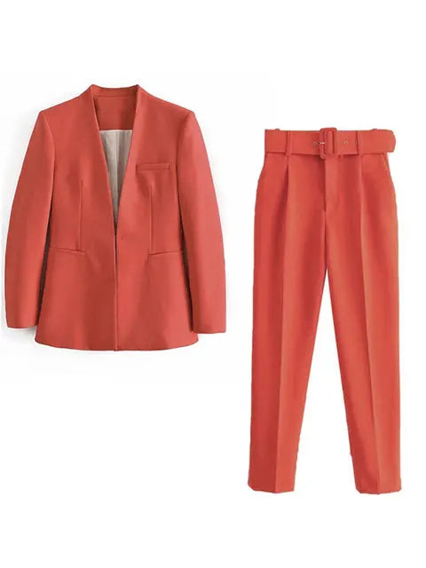 Gabriella - Classic Blazer and Trousers