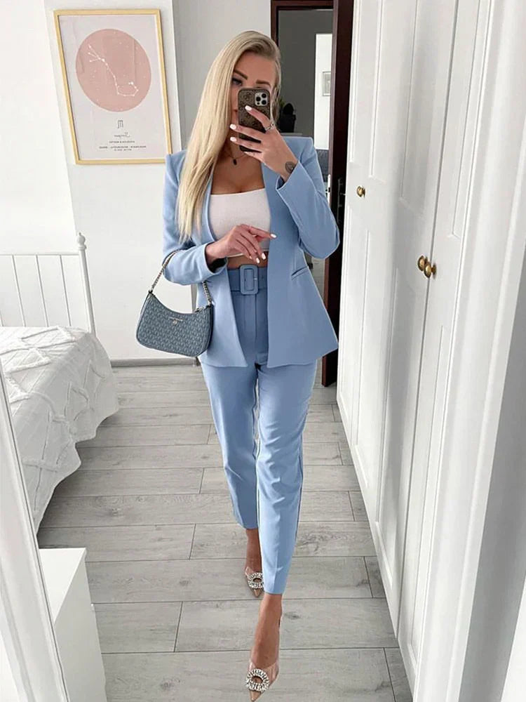 Gabriella - Classic Blazer and Trousers