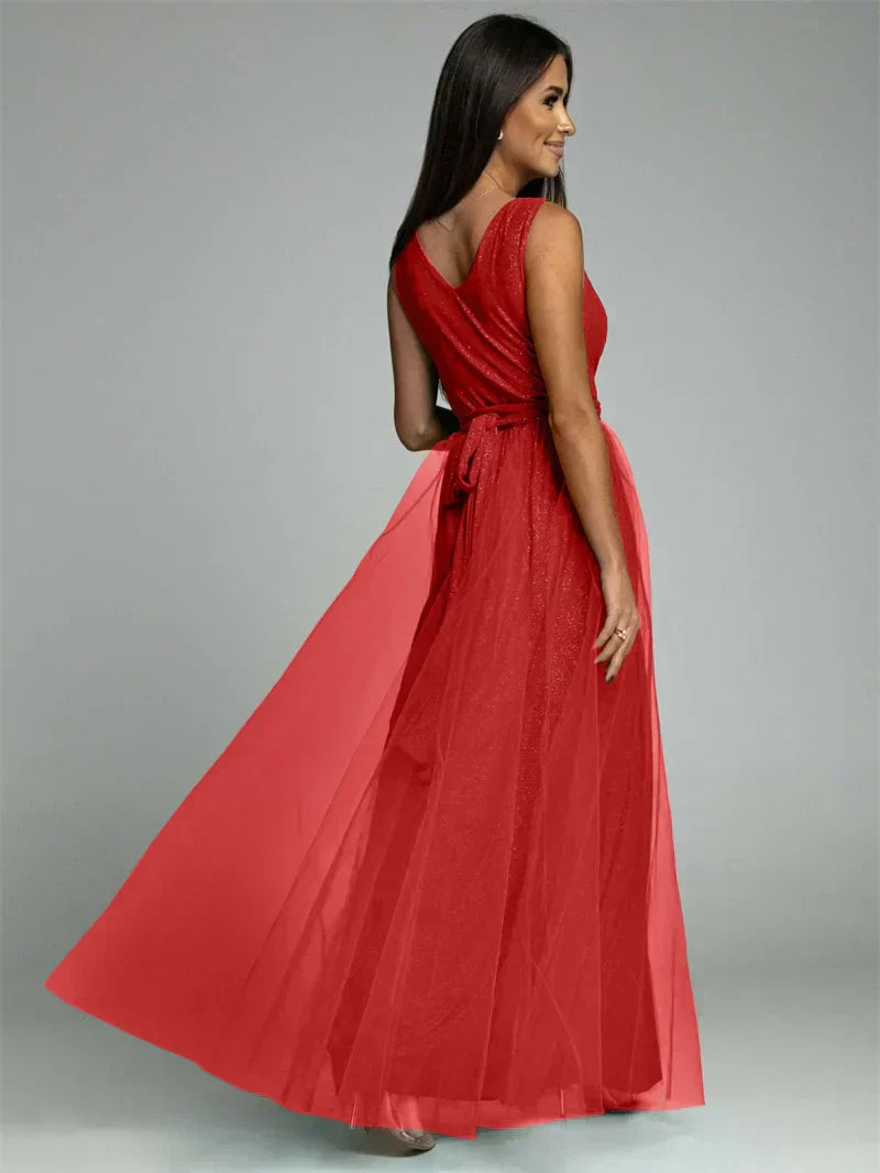 Thelma - Blush Splitjurk voor Dames - Vrouwelijk & Glamoureus