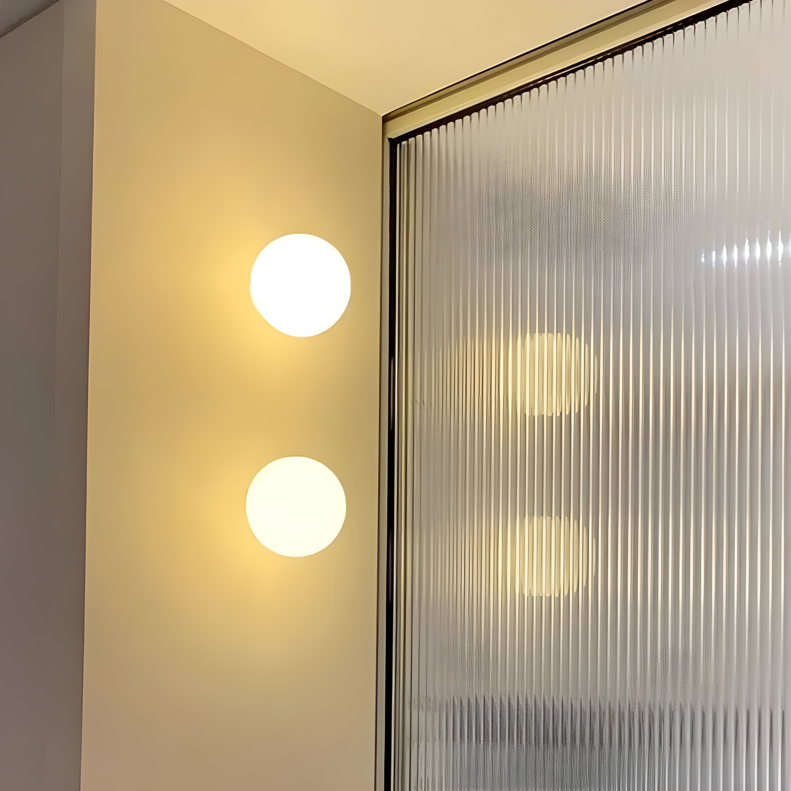 Carnad - Modern Frosted Glass Wall Lamp