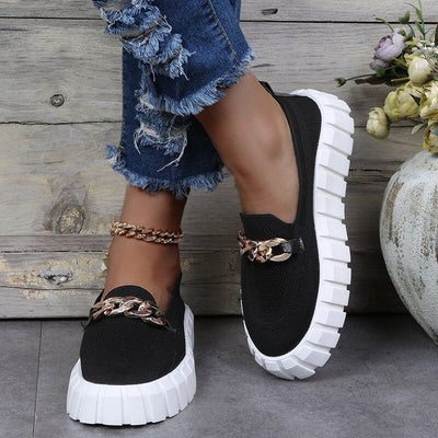 Dania - Orthopedische Damessneakers met Plateauzool