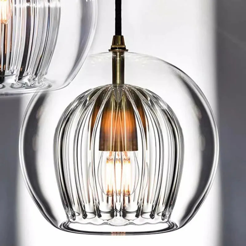 Pandra - Painted Glass LED Pendant Lamp