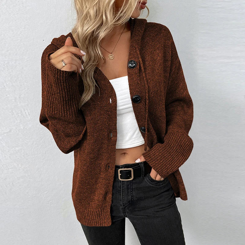 Gerlie - Trendy Hoodie Cardigan for Women