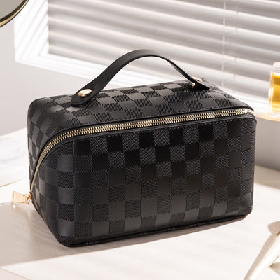Daleyza - Luxe Geruite Make-up Tas