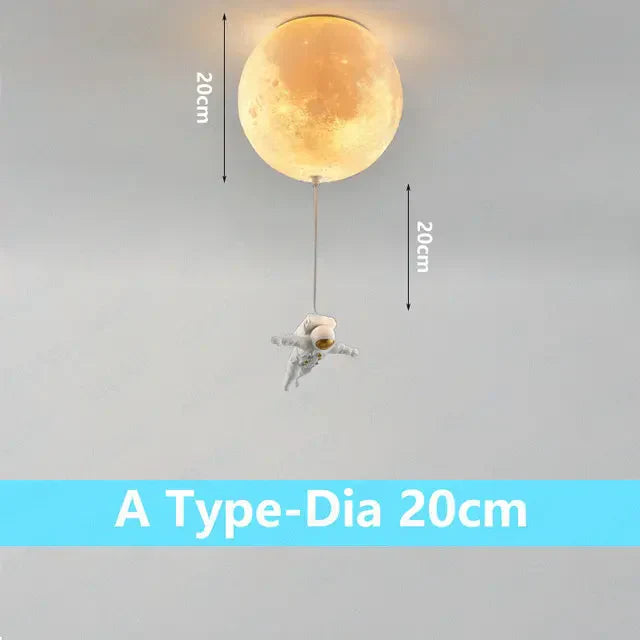 Astravelle - Astronaut Bubble Ceiling Lamp